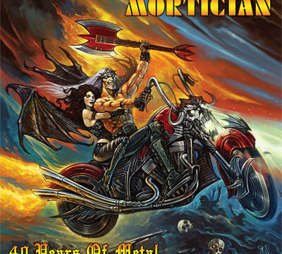 MORTICIAN – „40 Years Of Metal“ – Cover, Tracklist, Veröffentlichungsdatum: 07. Juli 2023